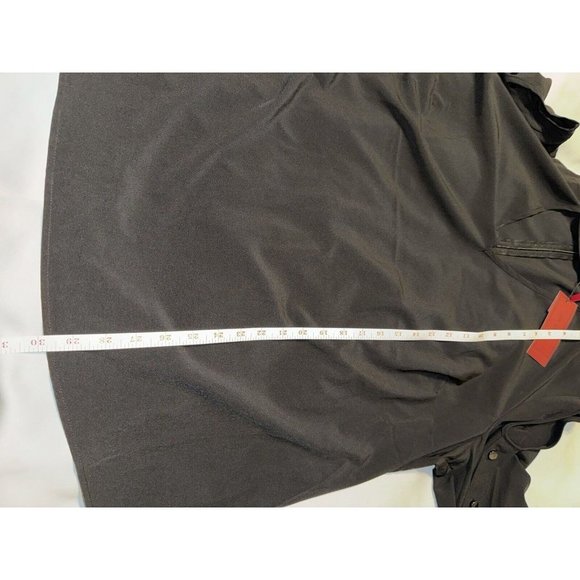 Love Scarlett Cutout Top Vneck Choker Cold Shoulder W Button Arms Detail New - Picture 3 of 6